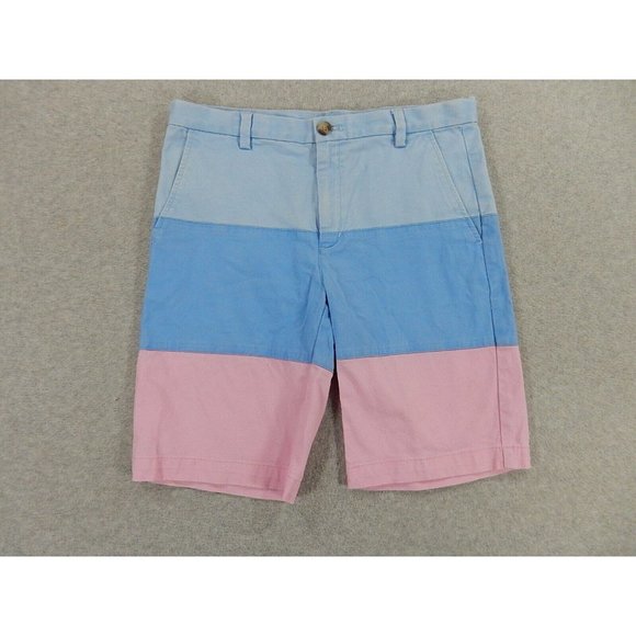 Vineyard Vines 3‎ Tone Summer Preppy Shorts - Picture 1 of 4